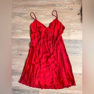VICTORIA’S SECRET Vintage Chemise Silk Slip Dress